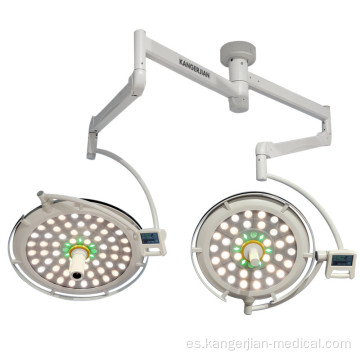 Hospital Dos lámparas LED de funcionamiento satelital LED completo 500/500 Luces quirúrgicas 120000 Lux Surgery Lighting Medical